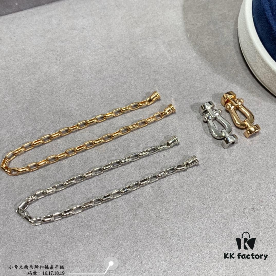 692ff6f299f2d84055c8e019 New Arrival Fred Small Smooth Horseshoe Link Chain Bracelet – Luxury Fashion Elegant Design, High-End Custom Craftsmanship with Thickened 18K Gold Plated Electroplating and Precision Micro-Inlay, Must-Have Accessory for Trendsetters and Influencers
