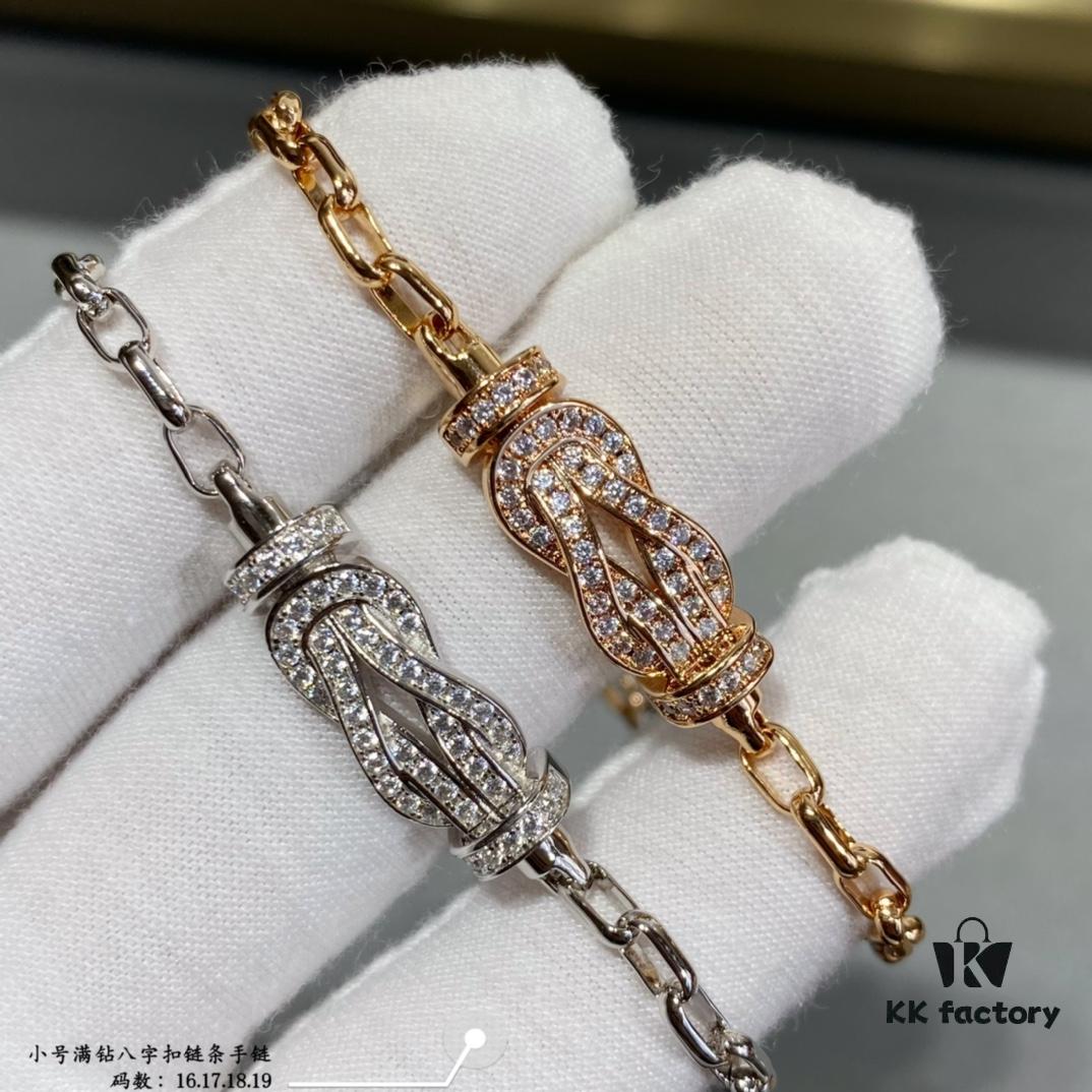 692ff6f399f2d84055c8e01a New Arrival ❤️ Fred-inspired Small Full Diamond Infinity Knot Chain Bracelet – Luxury, Stylish, Exquisite, High-end Custom Design with Thickened 18K Gold Plated Finish and Precision Micro-Set Craftsmanship, a Must-have for Fashion Influencers and Trendsetters