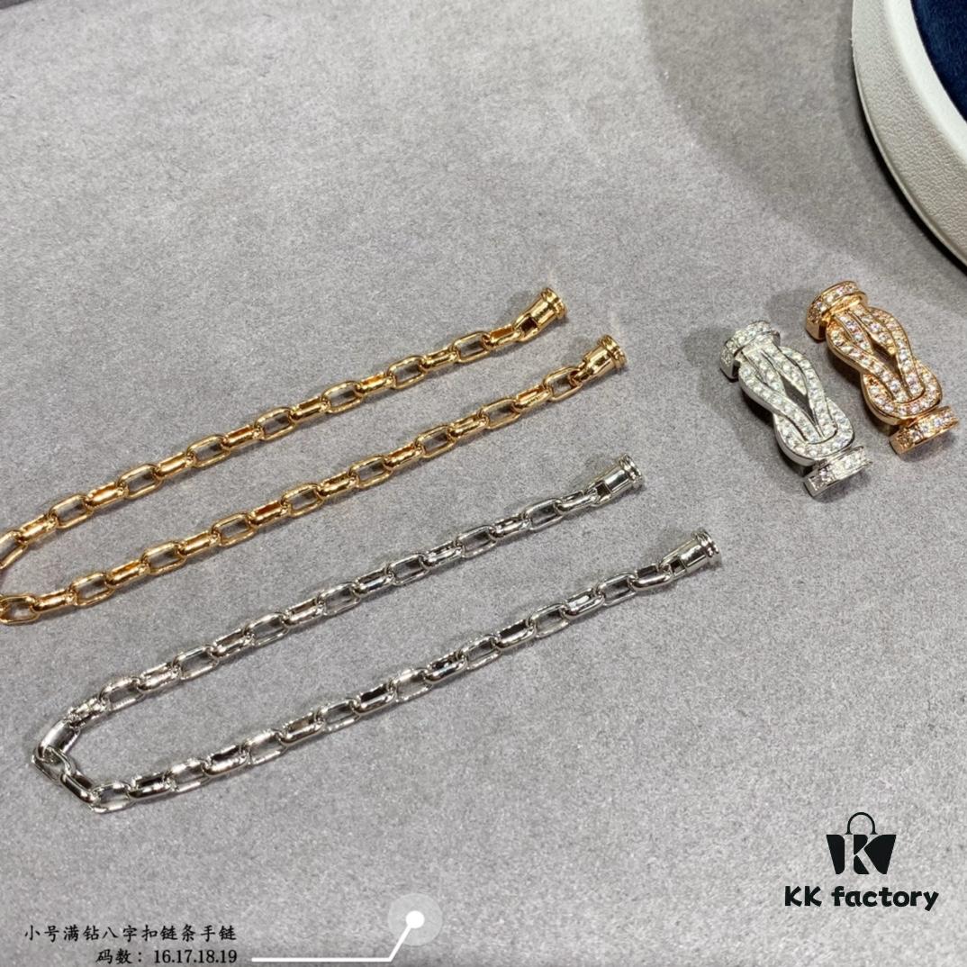 692ff6f499f2d84055c8e01b New Arrival ❤️ Fred-inspired Small Full Diamond Infinity Knot Chain Bracelet – Luxury, Stylish, Exquisite, High-end Custom Design with Thickened 18K Gold Plated Finish and Precision Micro-Set Craftsmanship, a Must-have for Fashion Influencers and Trendsetters