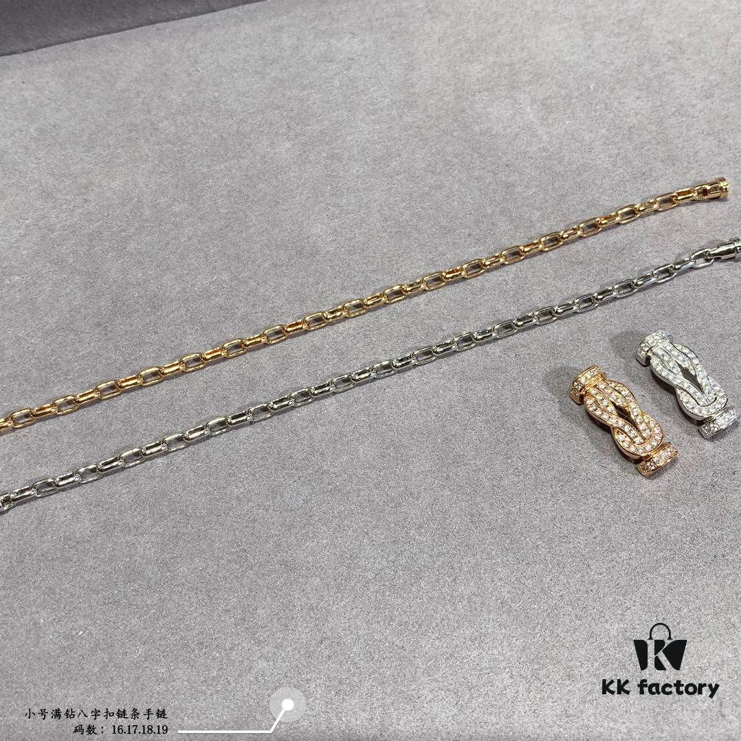 692ff6f999f2d84055c8e01f New Arrival ❤️ Fred-inspired Small Full Diamond Infinity Knot Chain Bracelet – Luxury, Stylish, Exquisite, High-end Custom Design with Thickened 18K Gold Plated Finish and Precision Micro-Set Craftsmanship, a Must-have for Fashion Influencers and Trendsetters