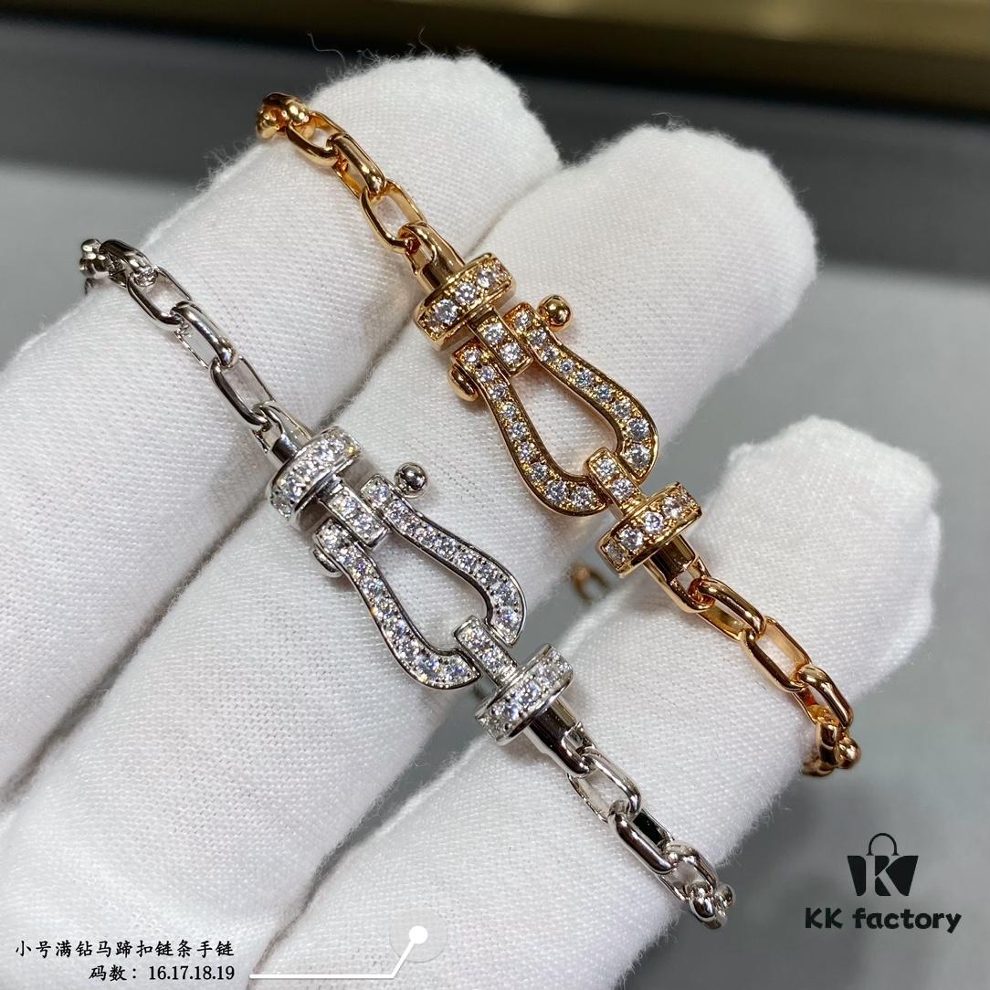 692ff6fb99f2d84055c8e023 New Arrival Fred-inspired Small Full Diamond Horseshoe Charm Chain Bracelet – Luxury Fashion Elegant High-end Custom Design, Thickened 18K Gold Plated, Precision Micro-Inlay, Must-have for Trendsetters and Influencers