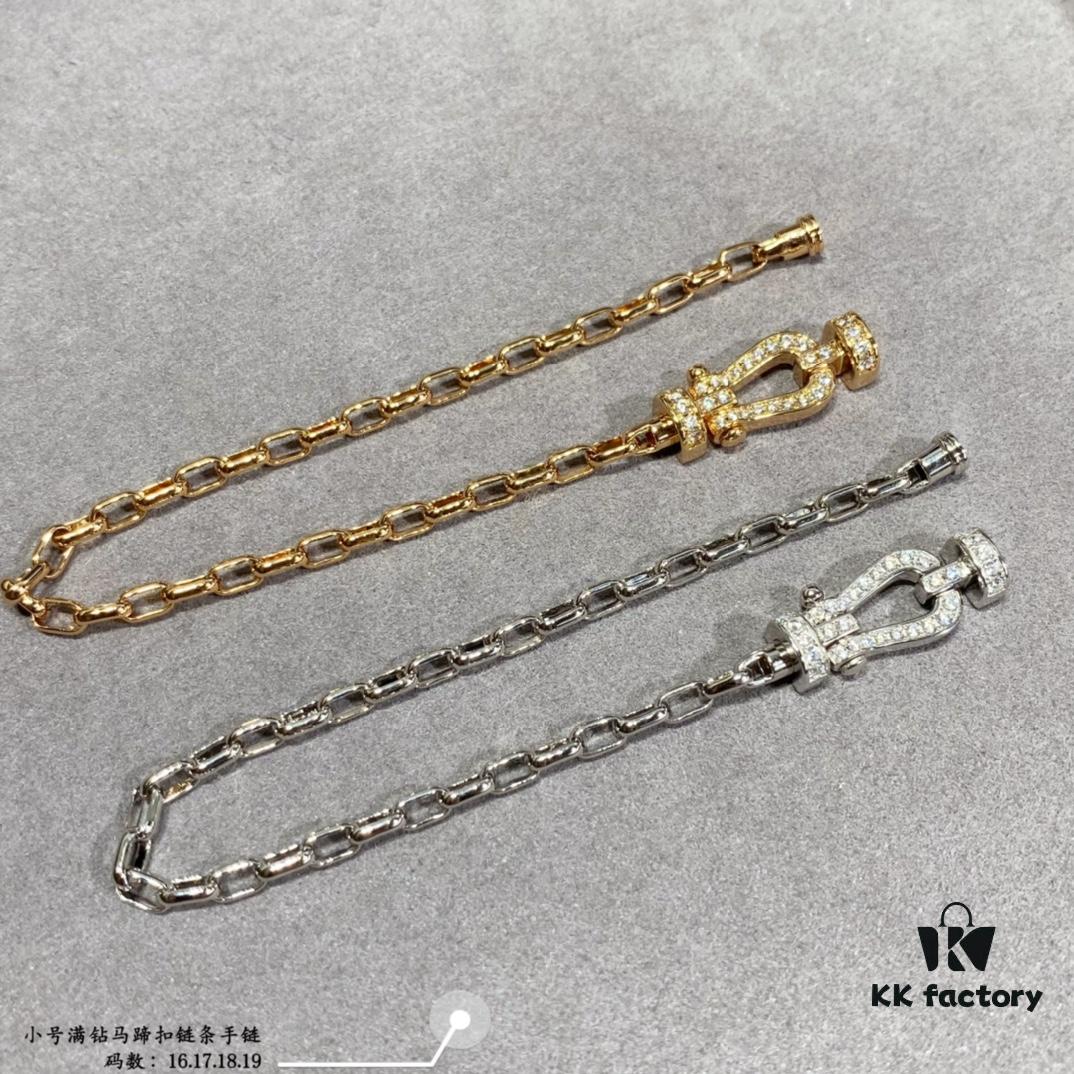 692ff6fe99f2d84055c8e024 New Arrival Fred-inspired Small Full Diamond Horseshoe Charm Chain Bracelet – Luxury Fashion Elegant High-end Custom Design, Thickened 18K Gold Plated, Precision Micro-Inlay, Must-have for Trendsetters and Influencers