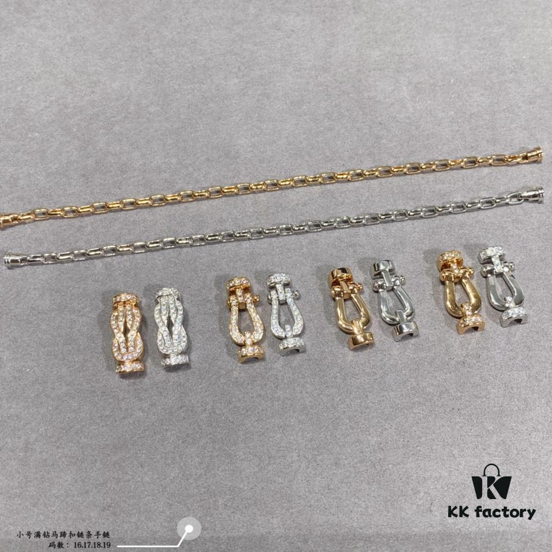 692ff70299f2d84055c8e028 New Arrival Fred-inspired Small Full Diamond Horseshoe Charm Chain Bracelet – Luxury Fashion Elegant High-end Custom Design, Thickened 18K Gold Plated, Precision Micro-Inlay, Must-have for Trendsetters and Influencers