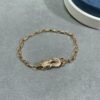 692ff70999f2d84055c8e030 New Arrival! FRED-inspired Small Half-Diamond Figure-8 Knot Chain Bracelet – Luxury Fashion, Exquisite Craftsmanship