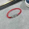 692ff71499f2d84055c8e03a New Arrival Fred-inspired Small Full Diamond Infinity Red String Bracelet, Luxury 18K Gold Plated, Precision Micro-pavé, Must-have Fashion Accessory for Trendsetters