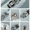 692ff72899f2d84055c8e04a Fred-style Small Half-Diamond Infinity Clasp Steel Rope Bracelet - Luxury Fashion Elegant High-End Custom Design, Thickened 18K Gold Plated Craftsmanship, Precision Micro-Set, Must-Have Accessory for Influencers and Trendsetters