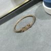 692ff72b99f2d84055c8e04e Fred-style Small Half-Diamond Infinity Clasp Steel Rope Bracelet - Luxury Fashion Elegant High-End Custom Design, Thickened 18K Gold Plated Craftsmanship, Precision Micro-Set, Must-Have Accessory for Influencers and Trendsetters