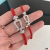 Fred Fred Red String D-Shaped Clasp Bracelet Series