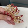 Fred New Bicolor Red Rope D-Shaped Clasp