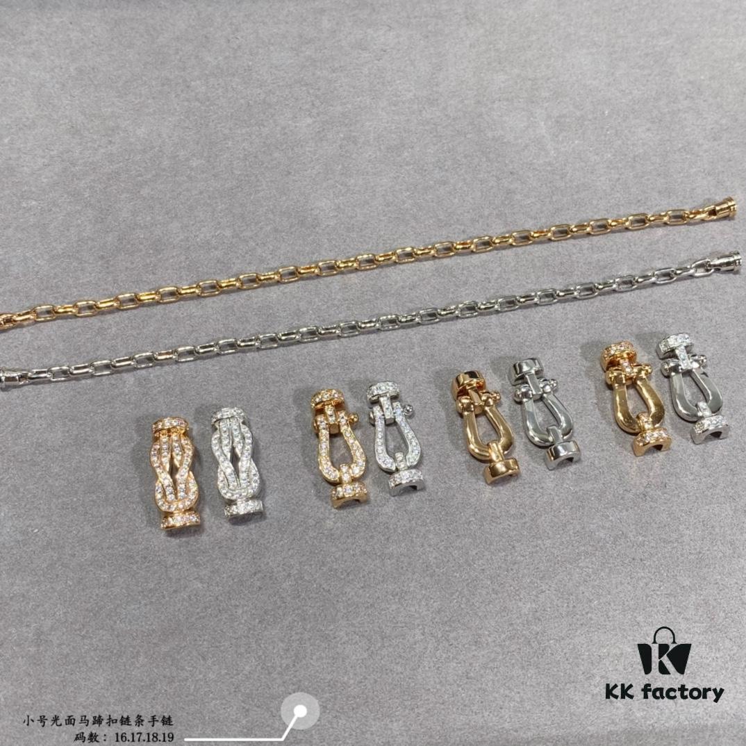692ff74c99f2d84055c8e08d New Arrival Fred Small Smooth Horseshoe Link Chain Bracelet – Luxury Fashion Elegant Design, High-End Custom Craftsmanship with Thickened 18K Gold Plated Electroplating and Precision Micro-Inlay, Must-Have Accessory for Trendsetters and Influencers