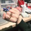 Dior Popular Ring Brass Crystal Ring