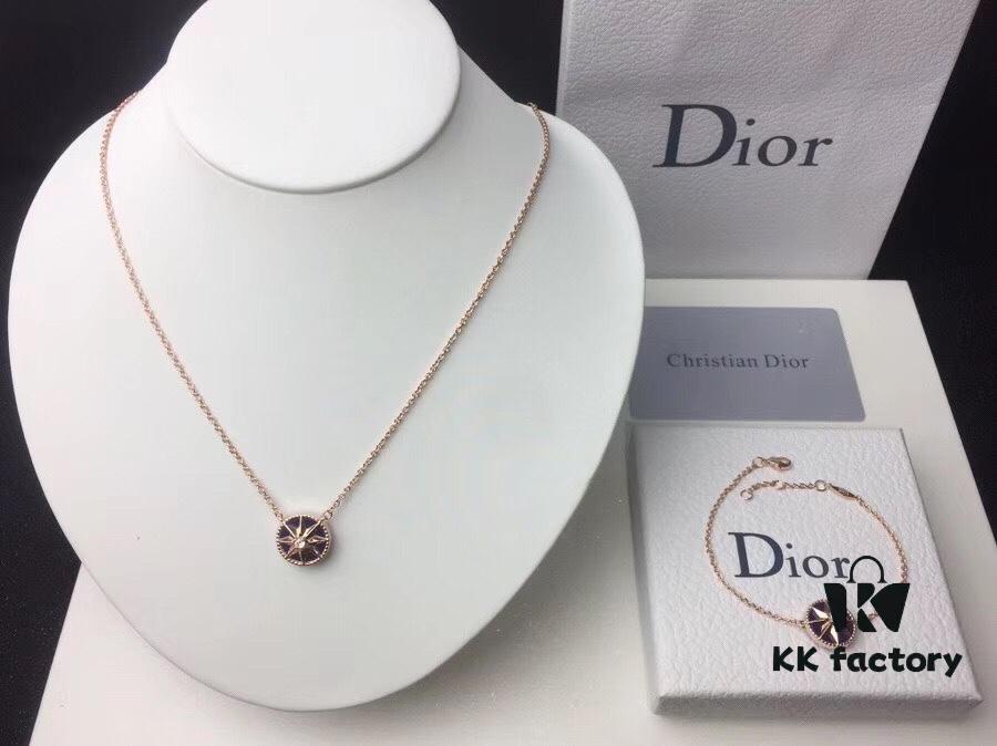 692ff76799f2d84055c8e0d0 DIOR Compass Necklace Bracelet 💥 Victoire de Castellane Reinterprets Mr. Dior's Lucky Star - The Eight-Pointed Star with a Rose of Winds Design
