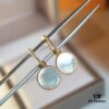 Dior Eight-Pointed Star Compass Stud Earrings