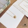 692ff76c99f2d84055c8e0db Dior Classic Lucky Star Eight-Pointed Compass Necklace, Exquisitely Crafted in Sterling Silver with Genuine Gold Plating and Zirconia