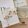 692ff78399f2d84055c8e113 Dior Christmas Set: Necklace, Bracelet, and Stud Earrings (Original Packaging, Free Shipping)