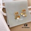 692ff78599f2d84055c8e115 Dior Christmas Set: Necklace, Bracelet, and Stud Earrings (Original Packaging, Free Shipping)