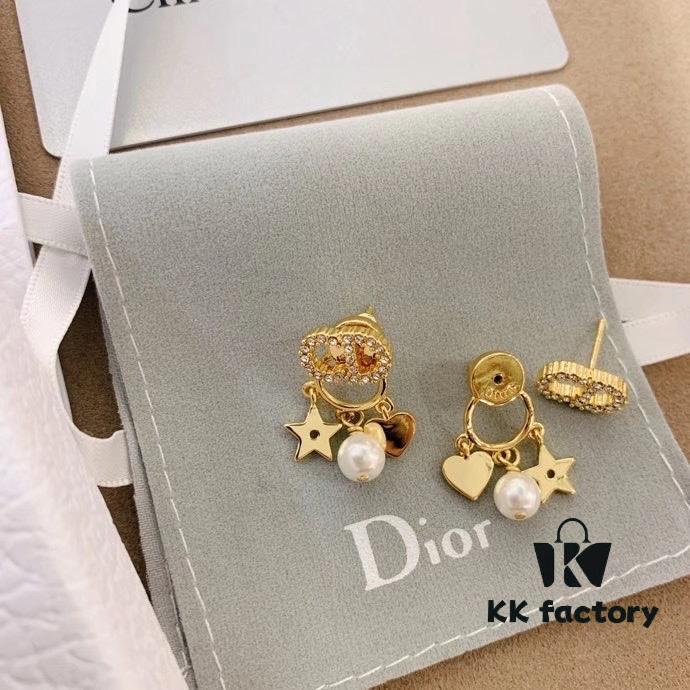 692ff78599f2d84055c8e117 Dior Christmas Set: Necklace, Bracelet, and Stud Earrings (Original Packaging, Free Shipping)