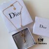 692ff78699f2d84055c8e119 Dior Christmas Set: Necklace, Bracelet, and Stud Earrings (Original Packaging, Free Shipping)