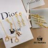 692ff78c99f2d84055c8e127 Dior Christmas Set: Necklace, Hair Clip, and Stud Earrings (Original Packaging, Free Shipping)