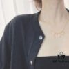 692ff78e99f2d84055c8e12c Dior Christmas Set: Necklace, Hair Clip, and Stud Earrings (Original Packaging, Free Shipping)