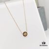 692ff79799f2d84055c8e13e Dior Limited Edition Compass Necklace (Onyx) (Sterling Silver with Gold Plating)