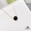 692ff79899f2d84055c8e141 Dior Limited Edition Compass Necklace (Onyx) (Sterling Silver with Gold Plating)