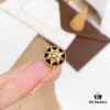 692ff79b99f2d84055c8e145 Dior Limited Edition Compass Necklace (Onyx) (Sterling Silver with Gold Plating)