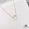692ff79b99f2d84055c8e146 Dior Limited Edition Compass Necklace (Mother-of-Pearl Stone, Pearl White) (Sterling Silver with Gold Plating)