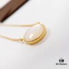 692ff79c99f2d84055c8e148 Dior Limited Edition Compass Necklace (Mother-of-Pearl Stone, Pearl White) (Sterling Silver with Gold Plating)