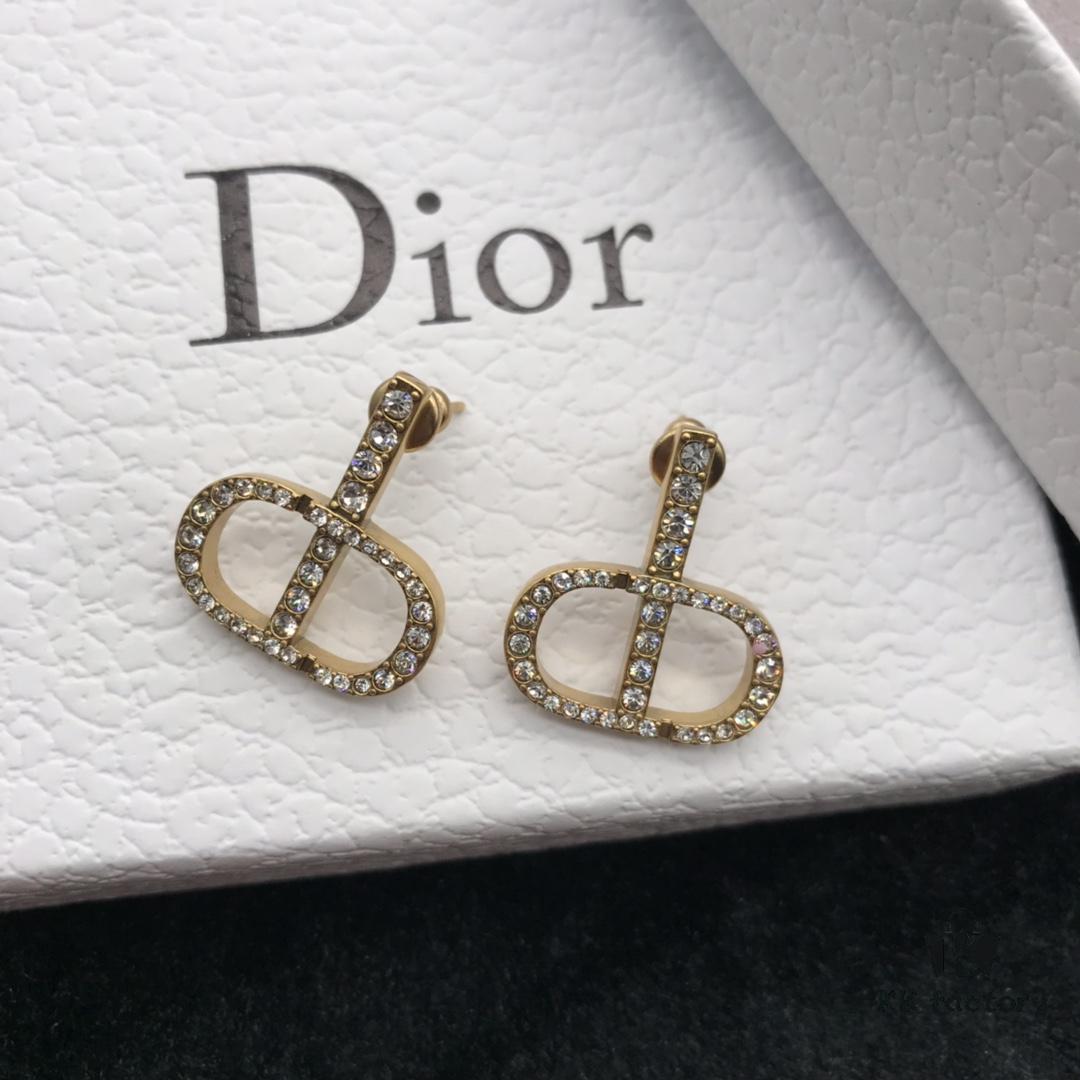 Dior In Stock New Arrival Stud Earrings