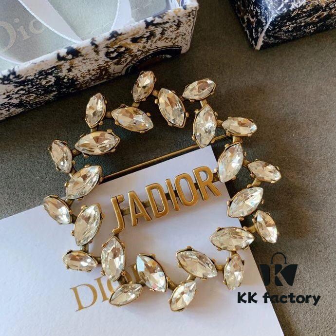 692ff7ca99f2d84055c8e19a Dior Vintage Teardrop Brooch