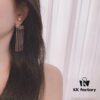 Dior Vintage Distressed Tassel Pearl Earrings