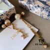 692ff7d499f2d84055c8e1aa Dior Vintage Distressed Asymmetric Earrings