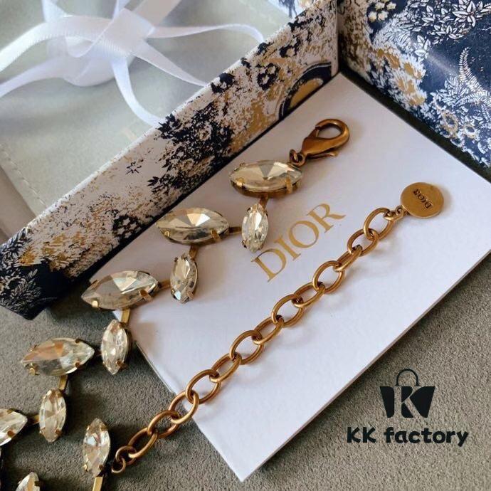 692ff7e599f2d84055c8e1c9 Dior JA Letter Willow Diamond Choker, Beautiful in Every Way You Wear It