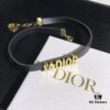 Dior In-Stock Necklace Leather Choker