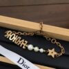 692ff81599f2d84055c8e208 Jadior Letter Bracelet with Full Diamond Design, Pearl and Metal Accents, Adjustable Length for All Wrist Sizes