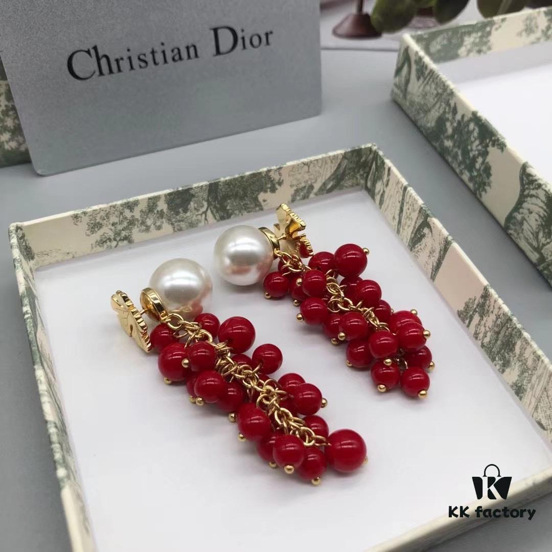 692ff82099f2d84055c8e218 Here Comes the Real Deal! Dior New Arrival Stud Earrings
