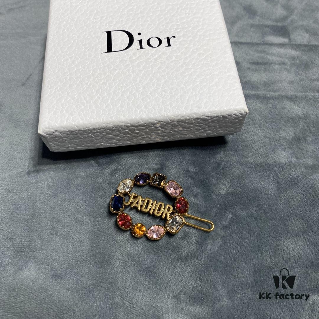 692ff85399f2d84055c8e268 Dior Charme Diamant Hair Clip with Swarovski Crystals, Ultra Sparkling and Luxurious Color, Perfect for Summer