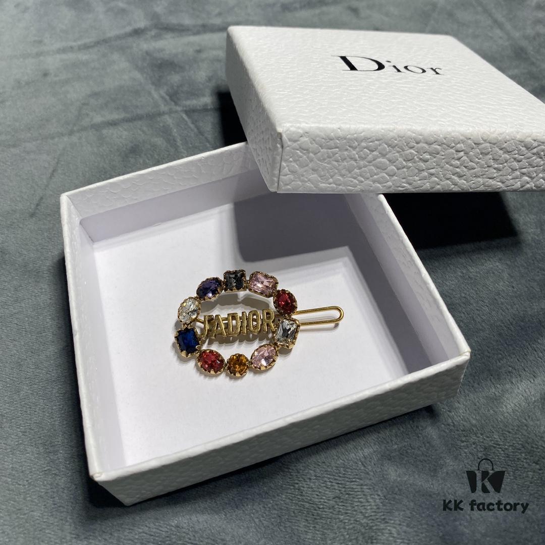 692ff85499f2d84055c8e269 Dior Charme Diamant Hair Clip with Swarovski Crystals, Ultra Sparkling and Luxurious Color, Perfect for Summer