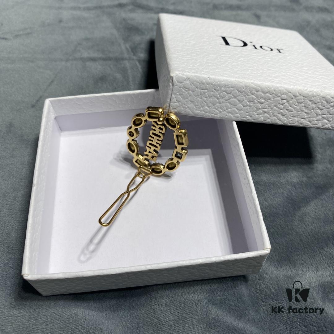 692ff85699f2d84055c8e26a Dior Charme Diamant Hair Clip with Swarovski Crystals, Ultra Sparkling and Luxurious Color, Perfect for Summer