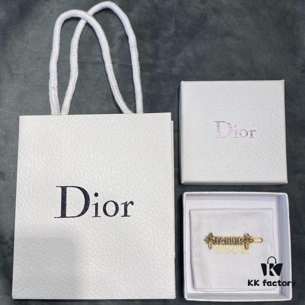 692ff85699f2d84055c8e26b Dior Hair Clip, Instantly Captivating with Two Little Bees Circling Around