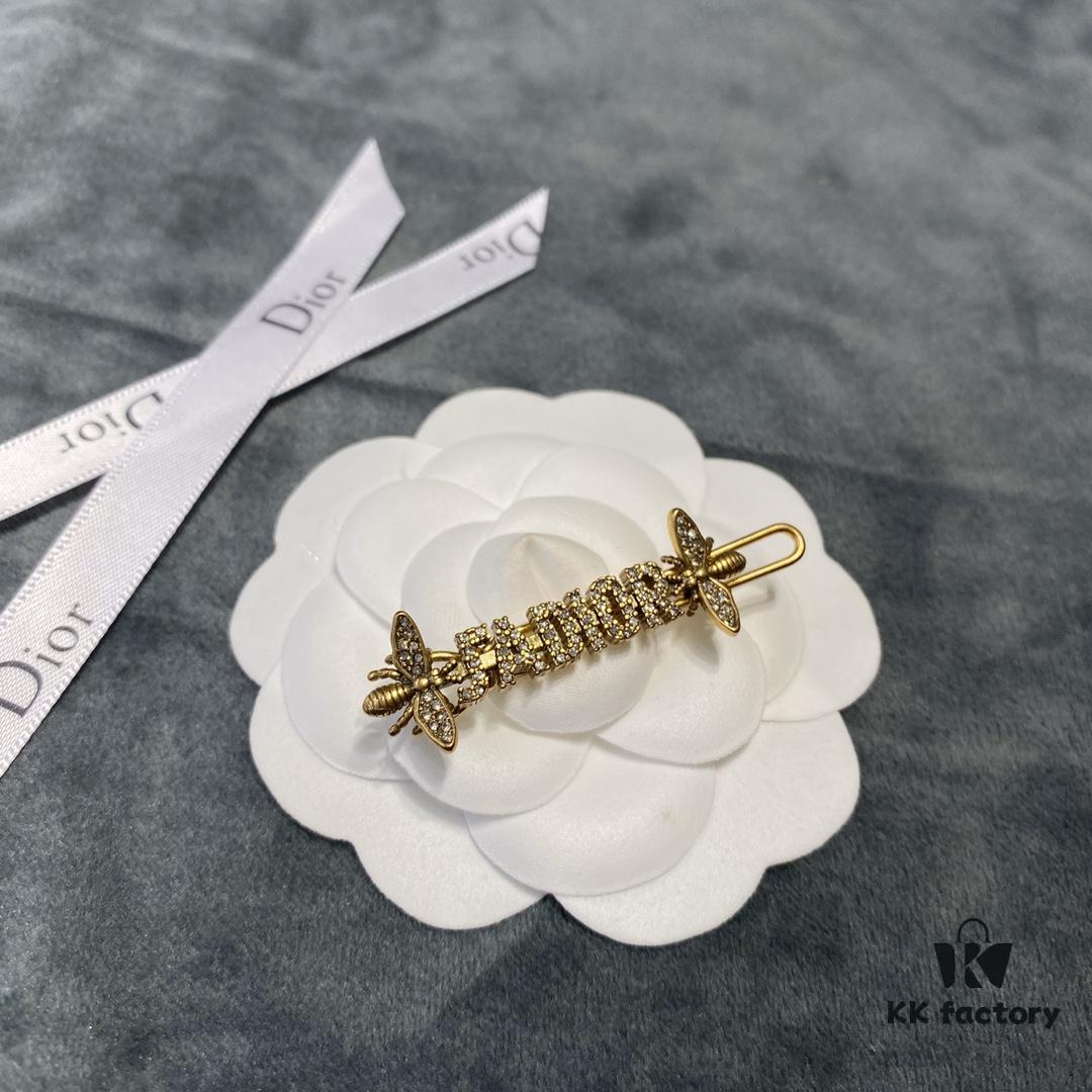 Dior Hair Clip, Instantly Captivating with Two Little Bees Circling Around