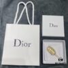 692ff86499f2d84055c8e282 Dior Retro Copper Rhinestone JA Letter Square Hair Clip, Exuding Elegance Even Through the Screen, Must-Have 🌈💕