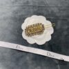 692ff86699f2d84055c8e286 Dior Retro Copper Rhinestone JA Letter Square Hair Clip, Exuding Elegance Even Through the Screen, Must-Have 🌈💕