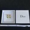 692ff88999f2d84055c8e2be Dior Bee Pearl Stud Earrings with Hanging Star Design