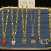 Dior Necklace Collection Compilation