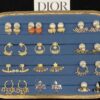 Dior Stud Earrings Collection Set Image