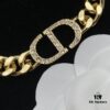 692ff8da99f2d84055c8e344 Dior New Style Letter Diamond-Paved Fashion Necklace and Bracelet