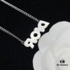 692ff8e299f2d84055c8e353 Dior New Diamond-Inlaid Letter Fashion Elegant Necklace