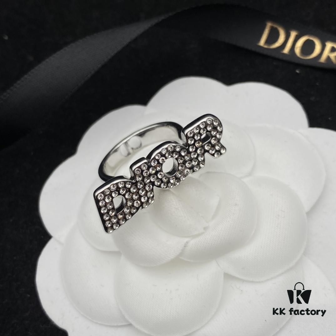 692ff8e399f2d84055c8e355 Dior Diamond-Studded Fashion Set with DIOR Lettering
